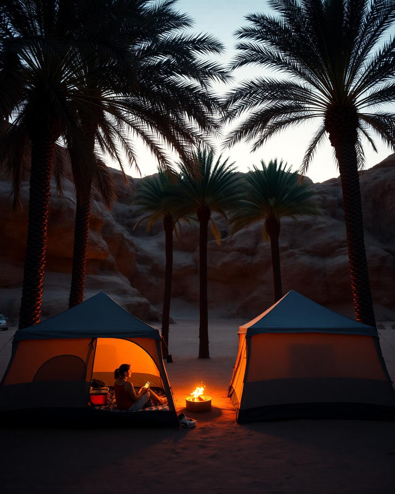 Camping y palapas